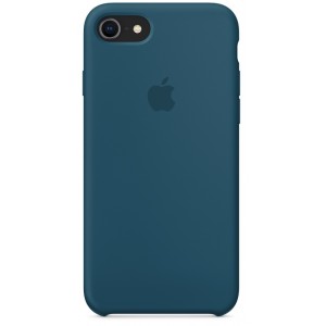 Накладка Silicone Case для iPhone 7/8 (Cosmos Blue)
