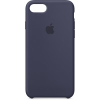 Накладка Silicone Case для iPhone 7/8 (Midnight Blue)
