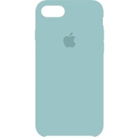 Накладка Silicone Case для iPhone 7/8 (Sea blue)