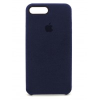 Накладка Alcantara Cover для iPhone 7/8 Plus (Midnight Blue)