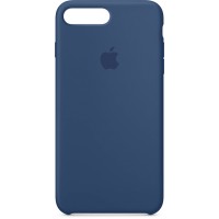 Накладка Silicone Case для iPhone 7 Plus/8 Plus (Blue Cobalt)