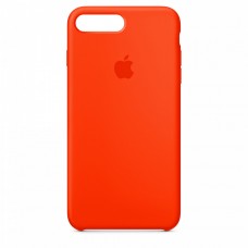 Накладка Silicone Case для iPhone 7 Plus/8 Plus (Orange)