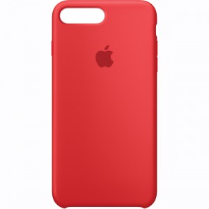 Накладка Silicone Case для iPhone 7/8 Plus (RED)