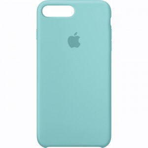 Накладка Silicone Case для iPhone 7 Plus/8 Plus (Sea Blue)
