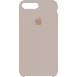 Накладка Silicone Case для iPhone 7 Plus/8 Plus (Stone)