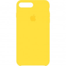 Накладка Silicone Case для iPhone 7 Plus/8 Plus (Yellow)
