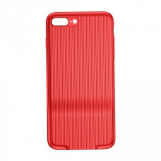 Чехол Baseus 2xLightning для iPhone 7/8 Plus (Красный)