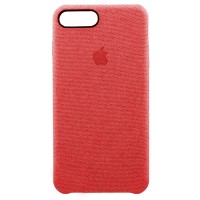 Накладка текстильная для iPhone 7 Plus/8 Plus (красный)