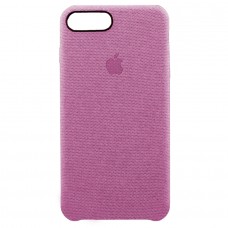 Накладка текстильная для iPhone 7 Plus/8 Plus (розовый)