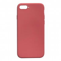 Бампер силиконовый для iPhone 7/8 Plus (розовый)