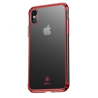 Чехол Baseus Minju Case для iPhone X (Красный)