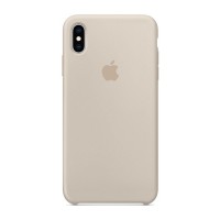 Накладка SIlicone Case для iPhone Xs Max (Stone)