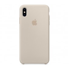 Накладка SIlicone Case для iPhone Xs Max (Stone)
