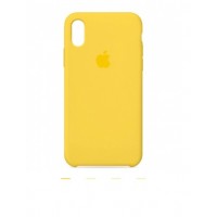 Накладка Silicone Case для iPhone Xr (Yellow)