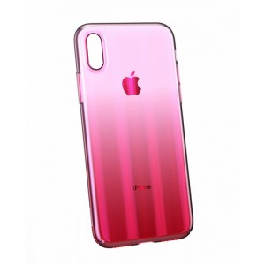 Чехол Baseus Aurora Case для iPhone Xs Max WIAPIPH65-JG04 (Розовый градиент)