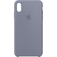 Накладка Silicone Case для iPhone XR (Lavender Gray)