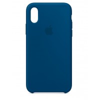 Накладка Silicone Case для iPhone Xr (Blue Horizon)