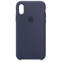 Накладка Silicone Case для iPhone Xr (Midnight Blue)