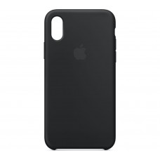 Накладка Silicone Case для iPhone Xr (Black)