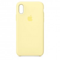 Накладка Silicone Case для iPhone Xr (Mellow Yellow)