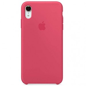 Накладка Silicone Case для iPhone Xr (Hibiscus)