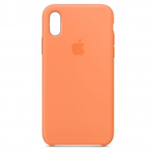 Накладка Silicone Case для iPhone Xr (Papaya)