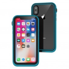 Водонепроницаемый чехол Waterproof для iPhone Xs Max (Бирюзовый)