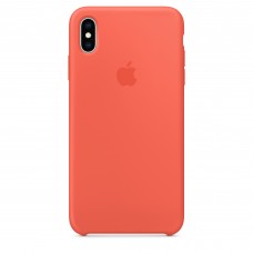 Накладка SIlicone Case для iPhone Xs Max (Nectarine)