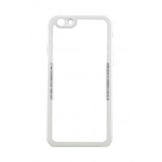 Бампер стеклянный для iPhone 6/6s cs0002 (белый)