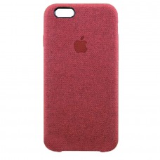 Накладка текстильная для iPhone 6/6s (красный)