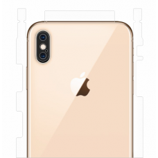 Защитная пленка на заднюю крышку для iPhone X/Xs (глянцевый-прозрачный)