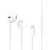 Наушники WiWU 302 Earbuds Lightning Connector (белый)