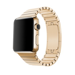 Блочный браслет для Apple Watch 42/44мм (золото)