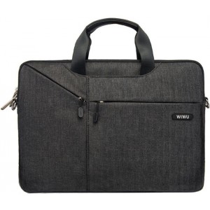 15.6" Сумка для ноутбука WiWu Gent Business handbag (черный)