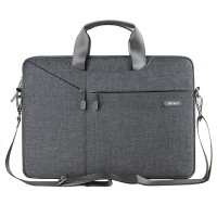 15.6" Сумка для ноутбука WiWu Gent Business handbag (серый)