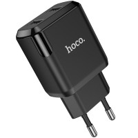 Адаптер питания HOCO N7 2xUSB-A 10.5w (черный)