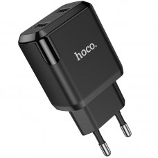 Адаптер питания HOCO N7 2xUSB-A 10.5w (черный)