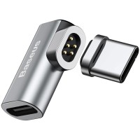 Магнитный адаптер для кабеля USB Type-C Baseus Mini Magnetic Type-C Converter - Серый (CATCX-0G)