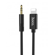 Аудио кабель Hoco UPA13 Lightning to 3.5 (черный)