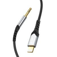 Аудио кабель WIWU 3.5mm to Lightning (черный)