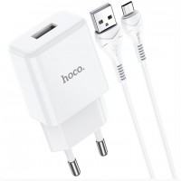 Зарядное устройство HOCO N9 MicroUSB 2.1A (белый)